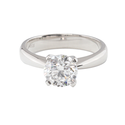 1.50ct Diamond Solitaire Ring GIA D VS1