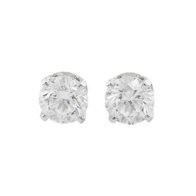 1.40ct Diamond Studs GIA D SI1, E SI1
