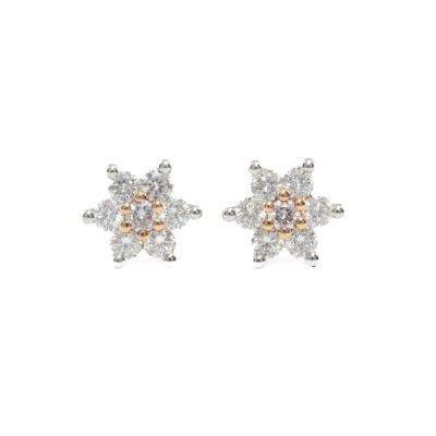 Argyle Pink Diamond Kimberley Stella Stud Earrings