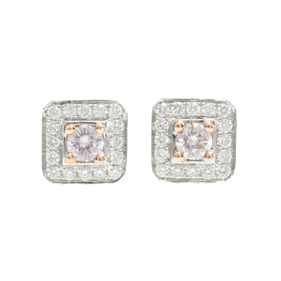 Argyle Pink Diamond Kimberley Estala Earrings