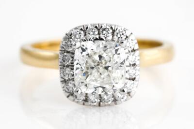1.51ct Centre Diamond Ring GIA H SI1