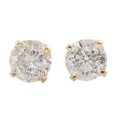 1.09ct Diamond Studs
