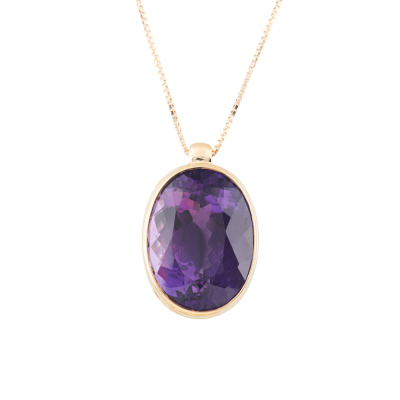 Levendi 20.09ct Amethyst Pendant