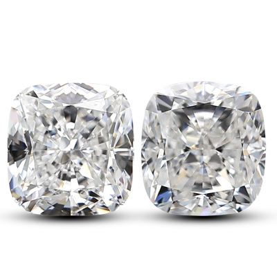 2.02ct Loose Pair of Diamonds GIA E VVS2