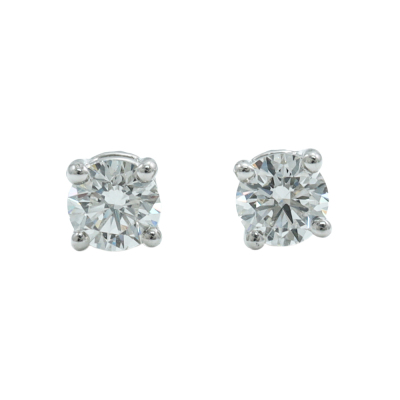 0.36ct Tiffany & Co solitaire Stud Earrings