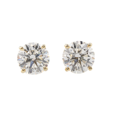 2.12ct Diamond Studs GIA D VS2, E VS1