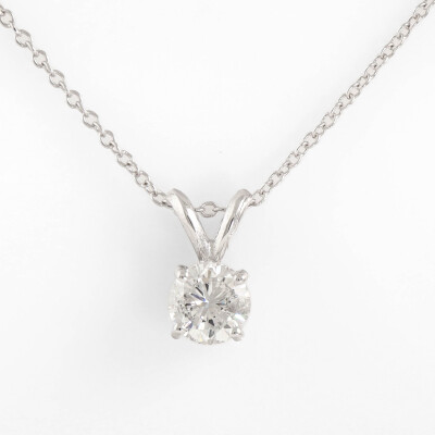 0.59ct Diamond Solitaire Pendant