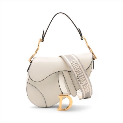 Christian Dior Mini Saddle Bag with Strap