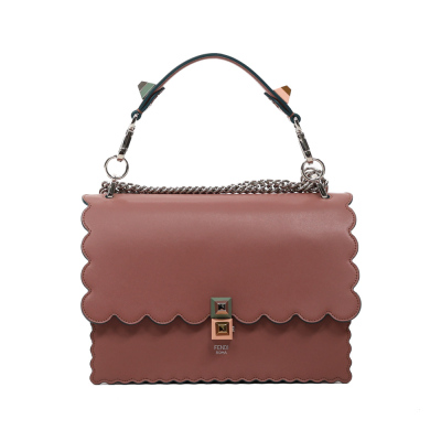 Fendi Kan I Vitello Liberty Shoulder Bag