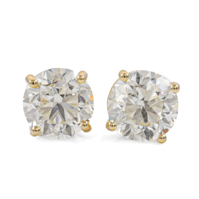 2.00ct Diamond Studs GIA H VS1, H VS2