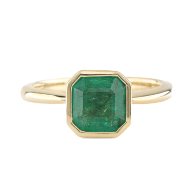 2.27ct Zambian Emerald Ring