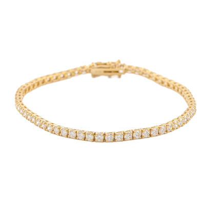 3.72ct Diamond Tennis Bracelet