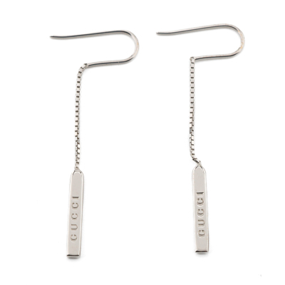 Gucci Link to Love Chain Earrings