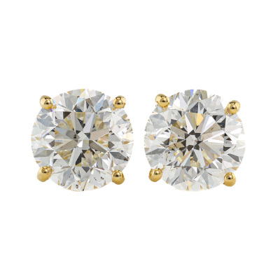 3.01ct Diamond Studs GIA H SI1, I SI1