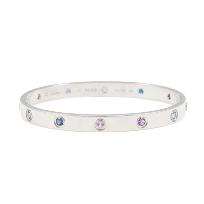 Cartier Love bracelet, Multi-Colour Gemstone