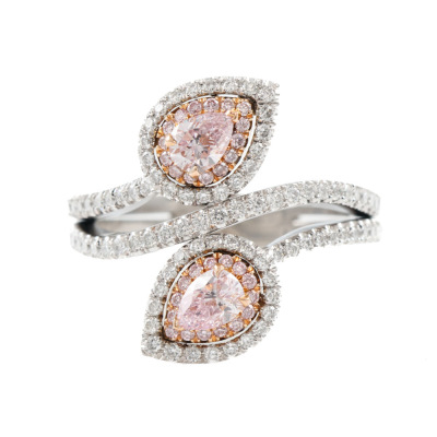 0.43ct Argyle Diamond Ring 7PP VVS