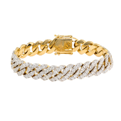 9.70ct Diamond Chain Bracelet