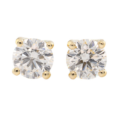 0.60ct Diamond Studs GIA D VVS2