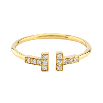 Tiffany & Co. T Wire Diamond Ring