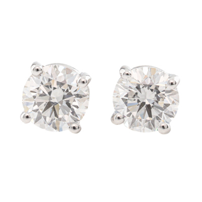 0.80ct Diamond Studs GIA D VVS1, D VVS2