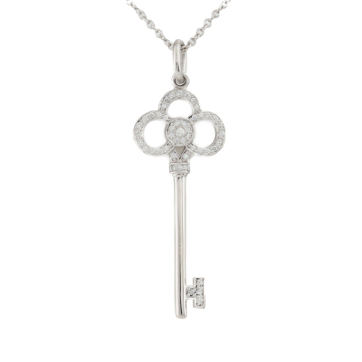 Tiffany & Co. Crown Key Pendant