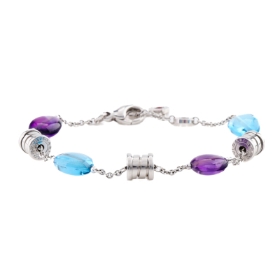 Bvlgari B.Zero1 Bracelet Amethyst & Topaz