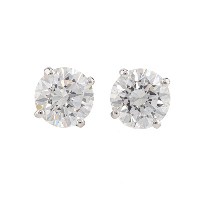 2.02ct Diamond Studs GIA F VVS1, VVS2