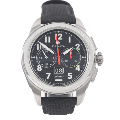 Zenith Pilot Big Date Flyback Mens Watch
