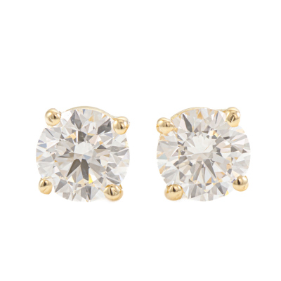 1.00ct Diamond Studs GIA E VVS2