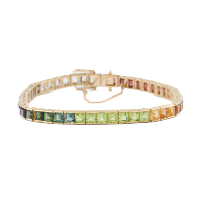 9.50ct Multi Colour Gemstone Bracelet