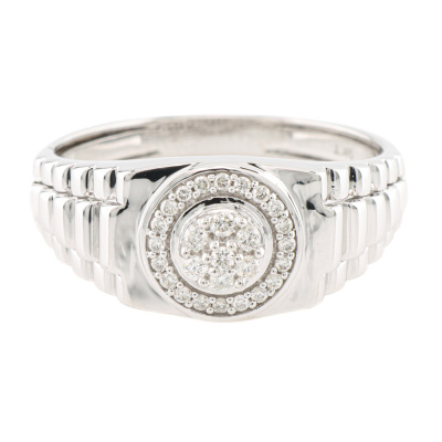 0.20ct Diamond Mens Ring