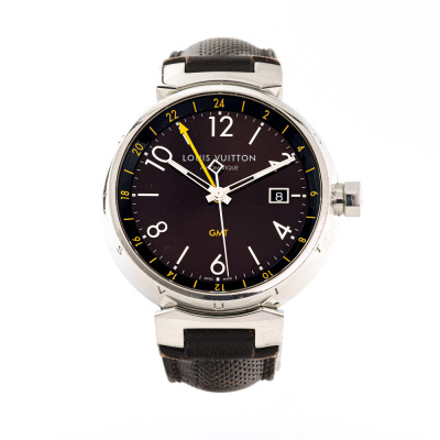 Louis Vuitton Tambour GMT Mens Watch