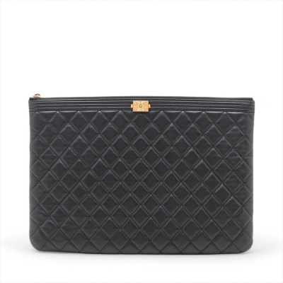Chanel Large Boy Clutch