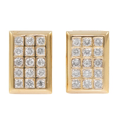 1.50ct Diamond Cufflinks