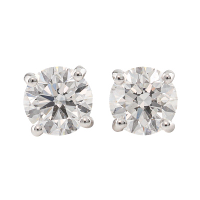 0.85ct Diamond Studs GIA D VS2