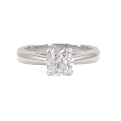 1.00ct Diamond Solitaire Ring GIA D VS1
