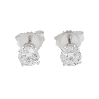 1.21ct Diamond Studs GIA D VS2