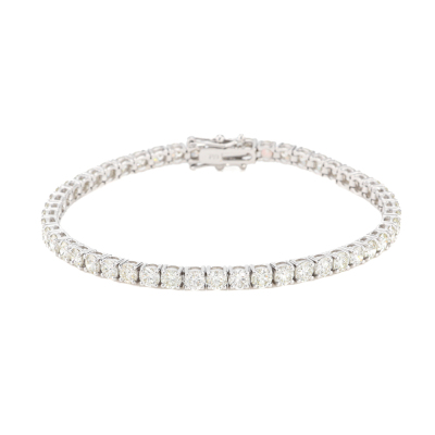 7.72ct Diamond Tennis Bracelet