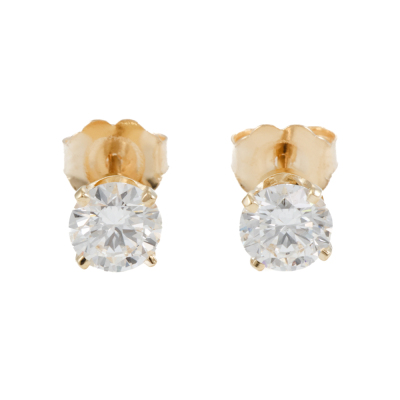 1.00ct Diamond Studs GIA D VS1