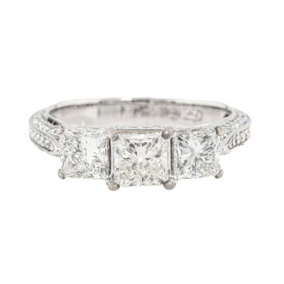 2.00ct Diamond Trilogy Ring