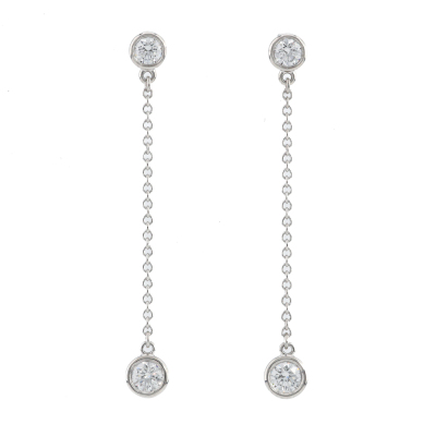 Tiffany & Co Diamonds by the Yard Drop Earrings
