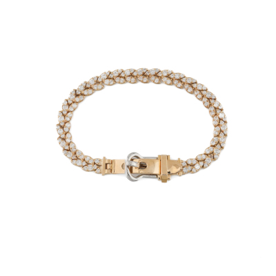 5.00ct Diamond Buckle Bracelet