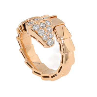 Bvlgari Serpenti Viper Diamond Ring