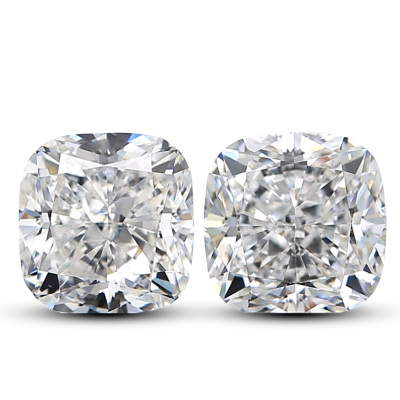 2.02ct Loose Pair of Diamonds GIA D VS1