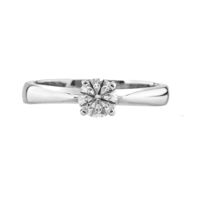 0.51ct Diamond Solitaire Ring GIA E IF