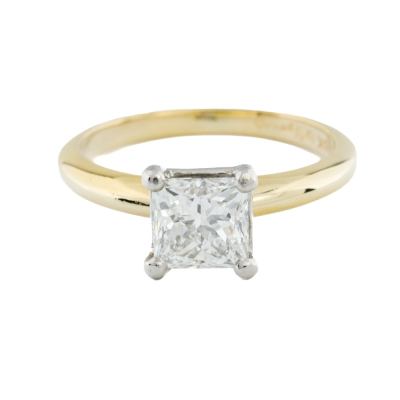1.22ct Diamond Solitaire Ring GIA D VVS2