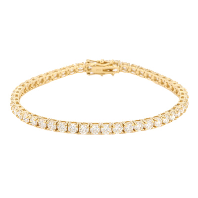 7.57ct Diamond Tennis Bracelet