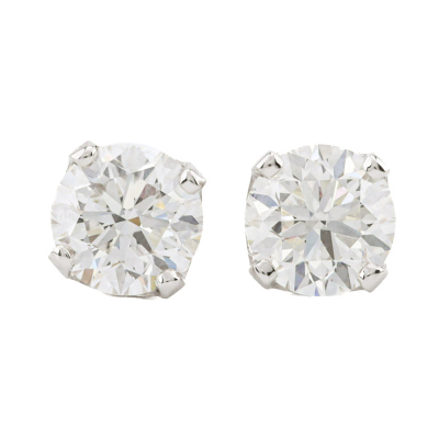 2.01ct Diamond Studs GIA D E VVS1