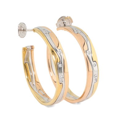 Georg Jensen Fusion Earrings