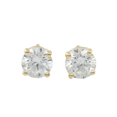 1.14ct Diamond Studs F & G VVS2
